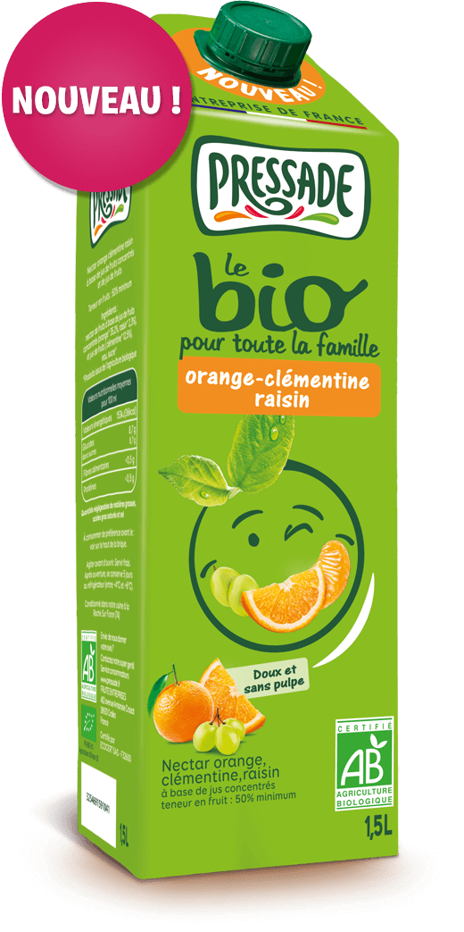 pressade-nectar-1-5L-bio-orange-clementine-raisin